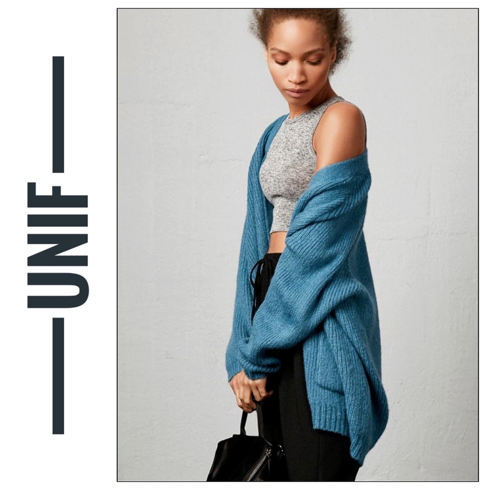 RARE UNIF Blue Hole Sweater